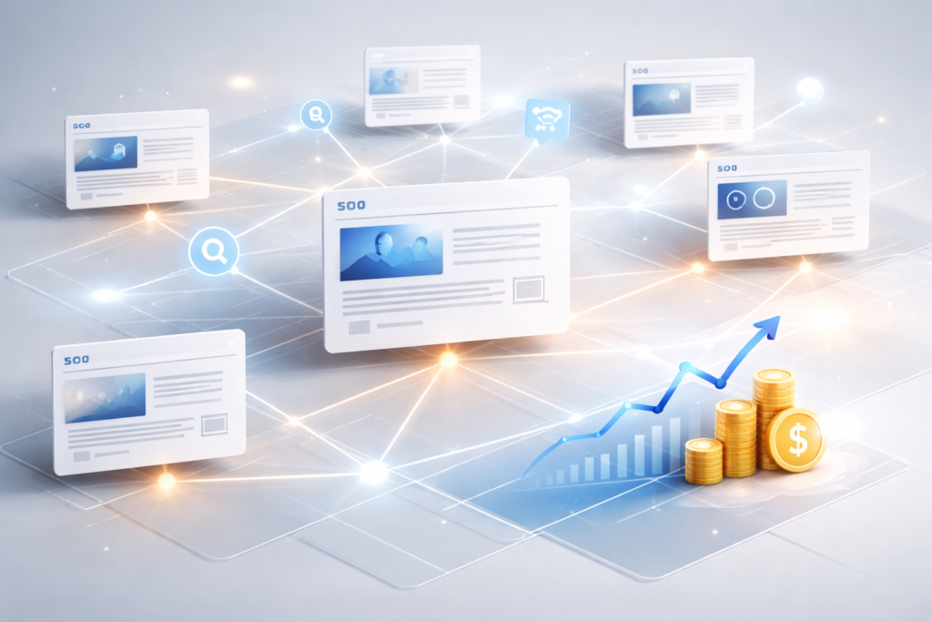 sistemas que geram renda passiva com blog e SEO