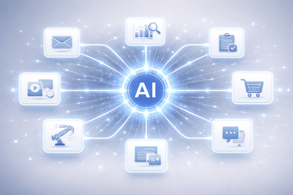  automação de trabalho digital com inteligência artificial