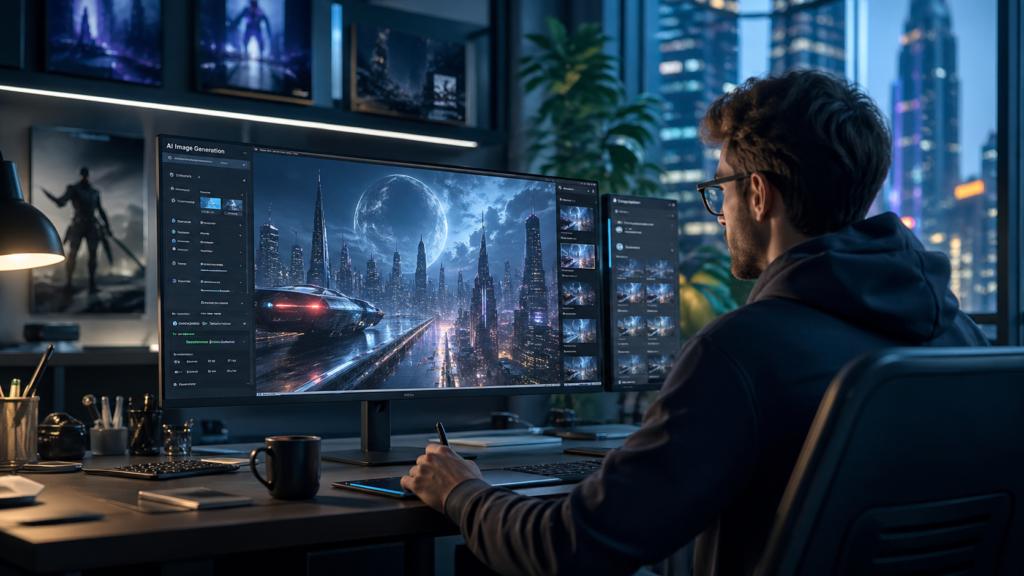 futuro da criação visual com inteligência artificial