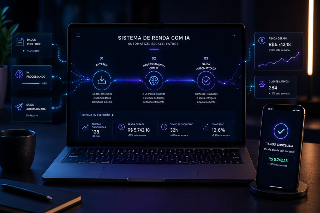 futuro do trabalho com inteligência artificial e renda