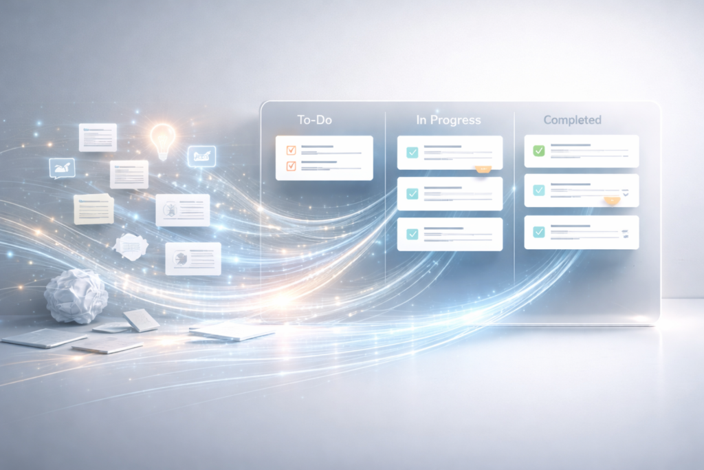 ferramentas de IA pouco conhecidas organizando produtividade