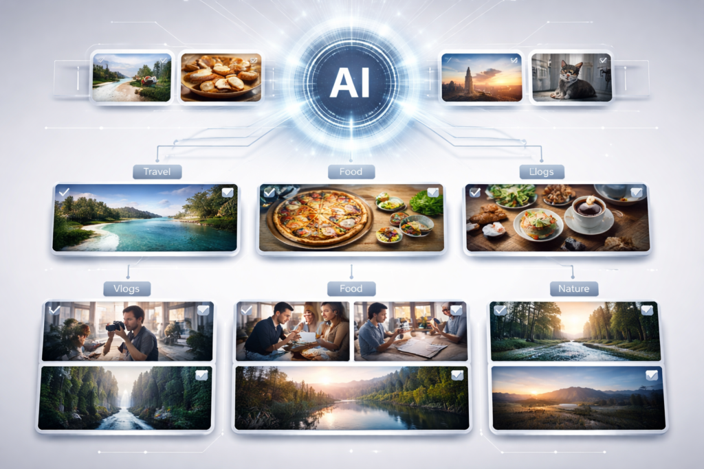 estrutura de vídeo automatizada com inteligência artificial
