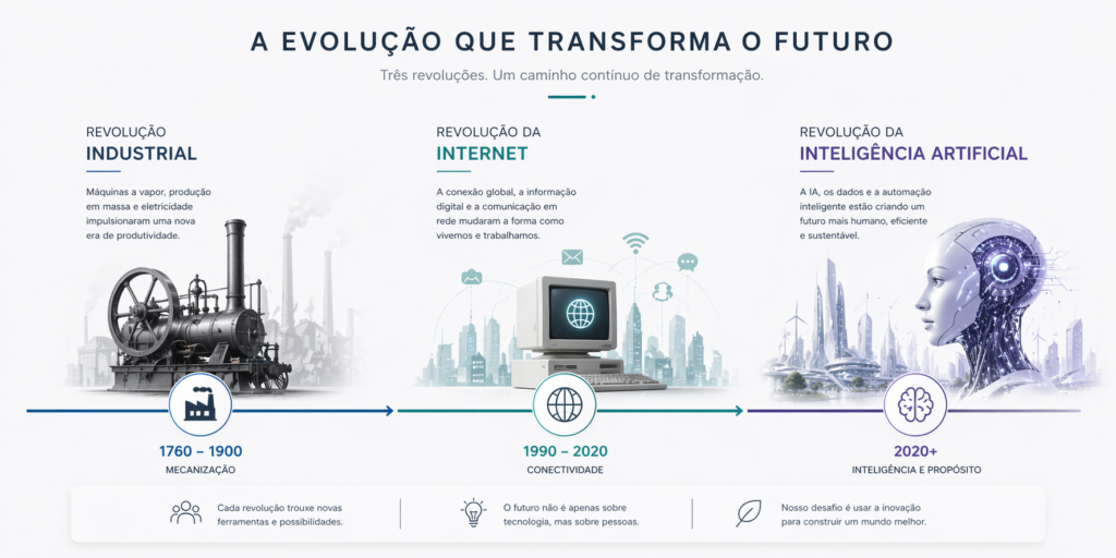 evolução das tecnologias na história humanidade
