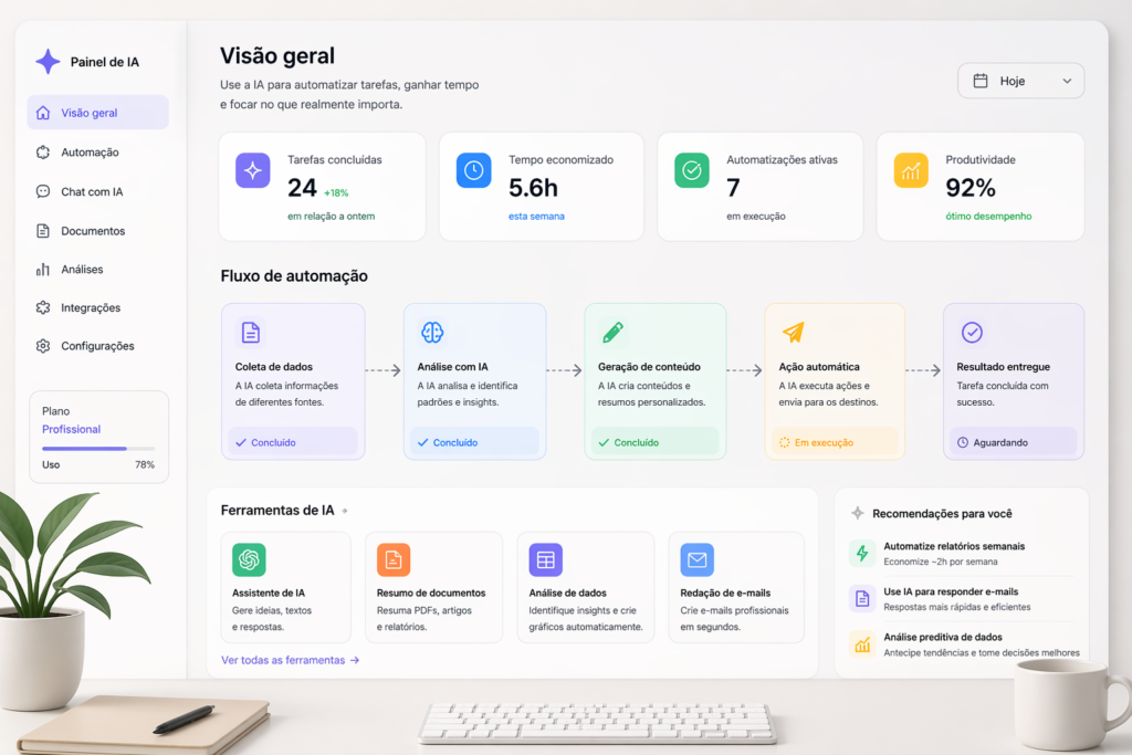 uso prático da inteligência artificial no dia a dia produtividade
