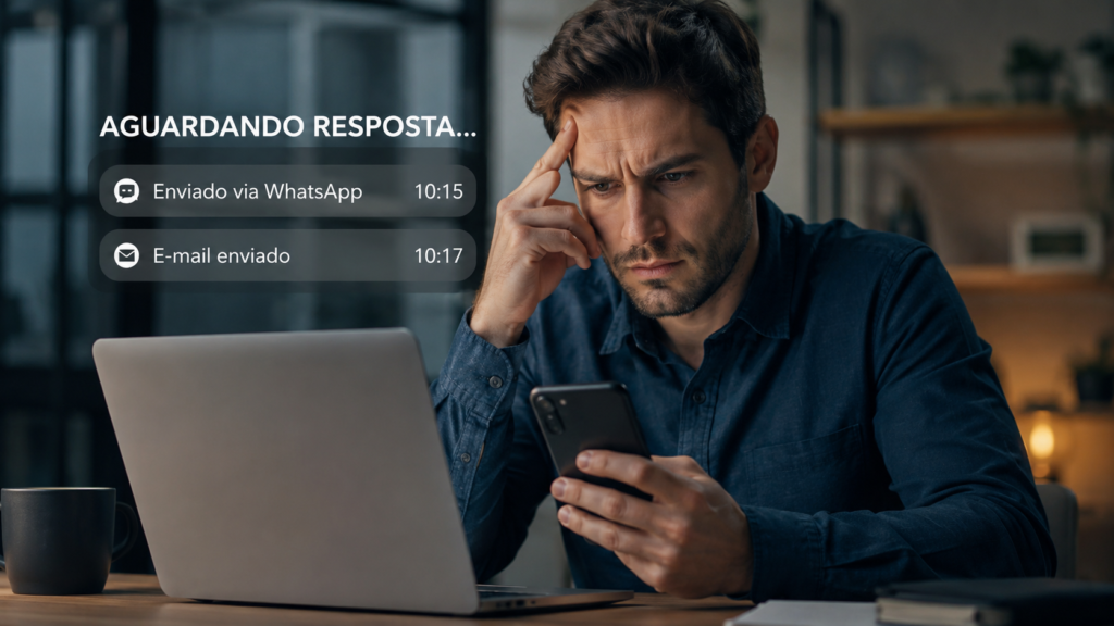 erros no atendimento online