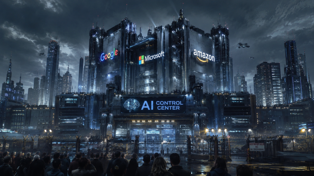 big tech e concentração de poder em IA