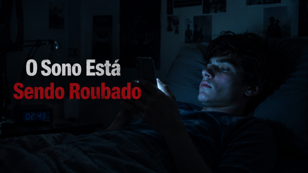 uso excessivo de celular afetando o sono
