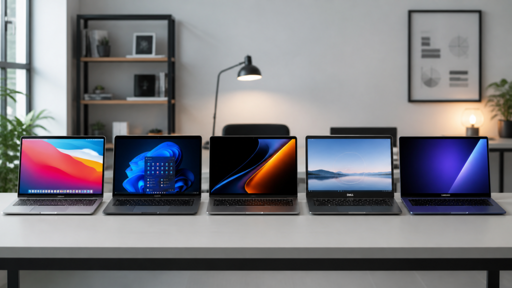 comparativo de notebooks para trabalho e home office