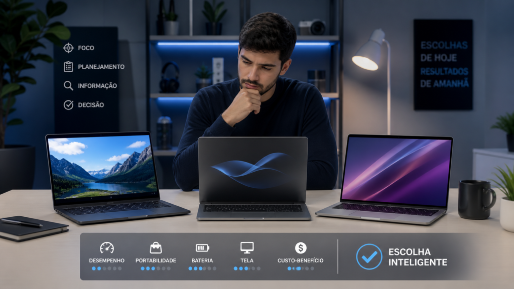 como escolher notebook ideal para trabalhar