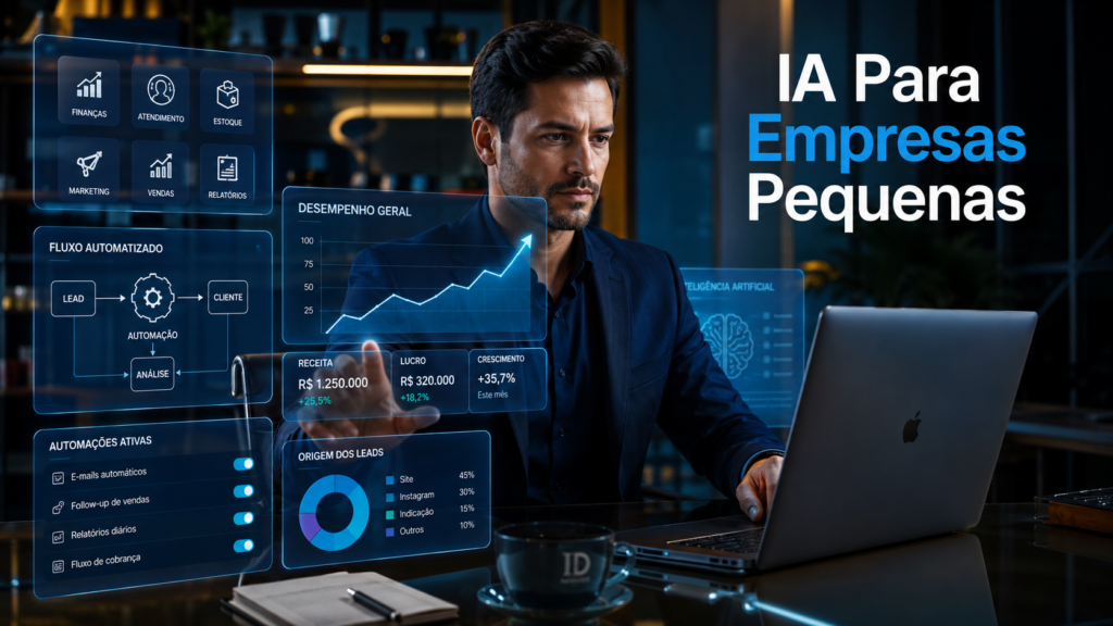 IA para empresas pequenas e crescimento empresarial
