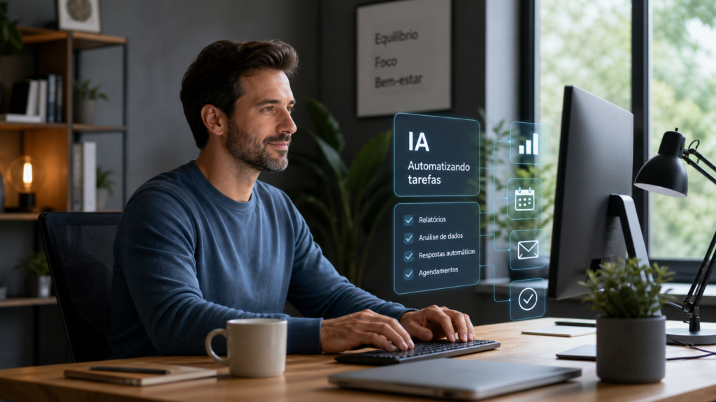 uso de inteligência artificial para reduzir burnout e sobrecarga
