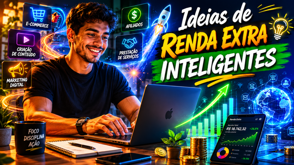 ideias de renda extra inteligentes para ganhar dinheiro online