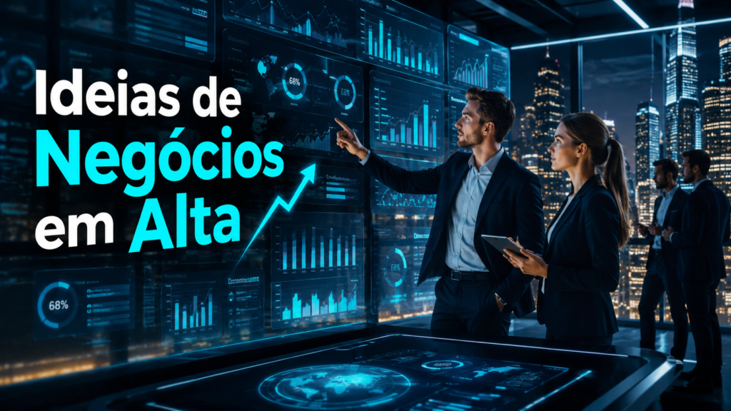 ideias de negócios em alta e empreendimentos do futuro