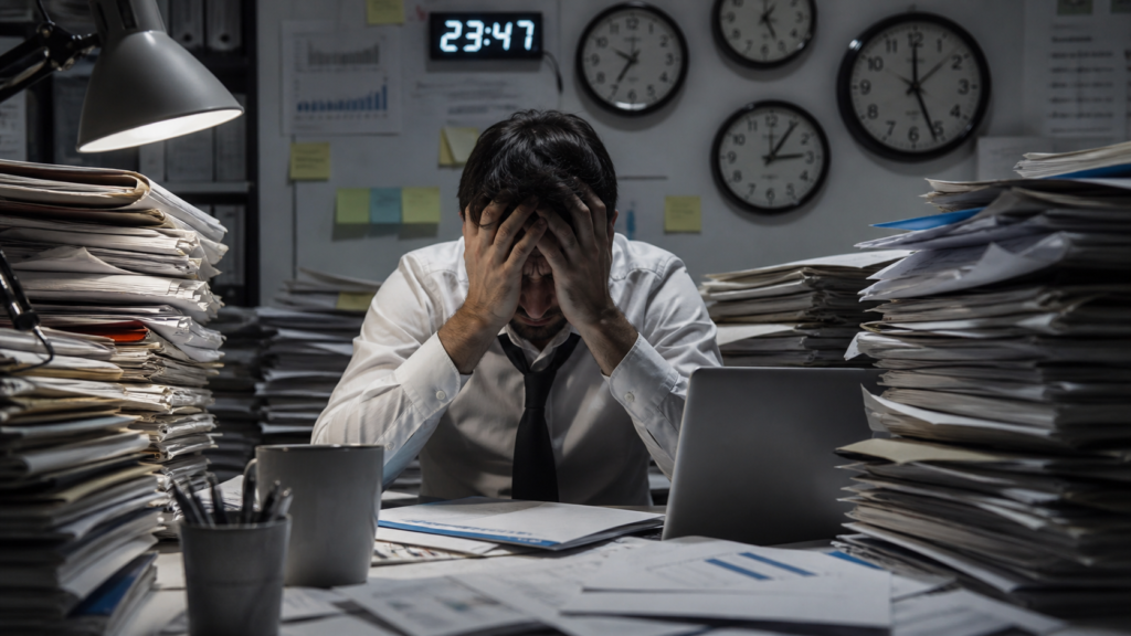 jornada de trabalho excessiva e burnout