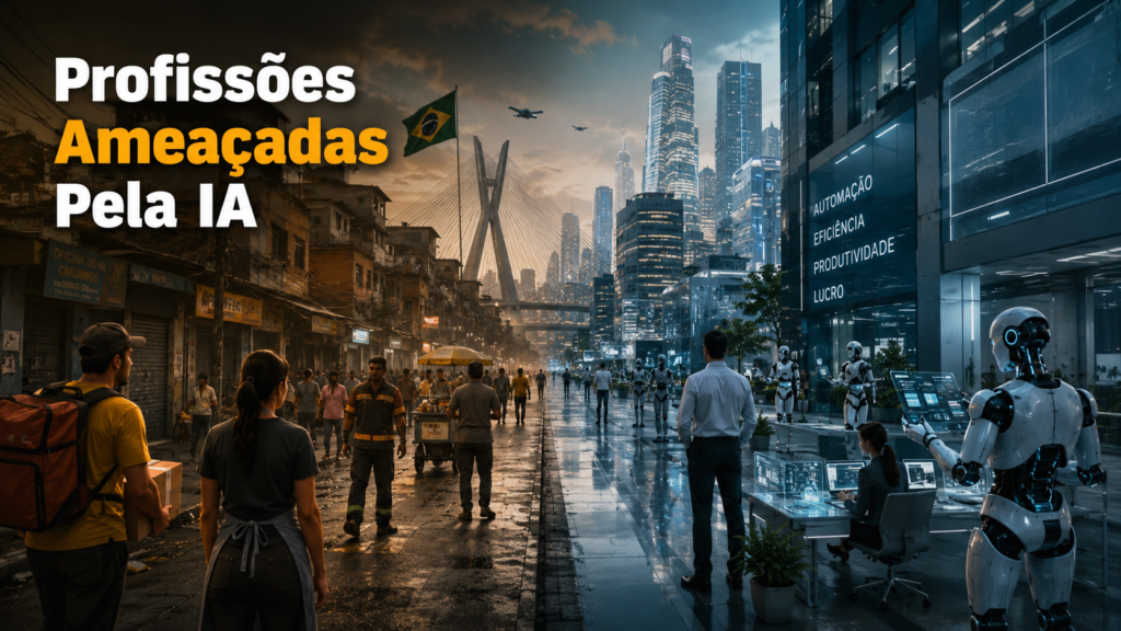 profissões ameaçadas pela inteligência artificial e futuro do trabalho
