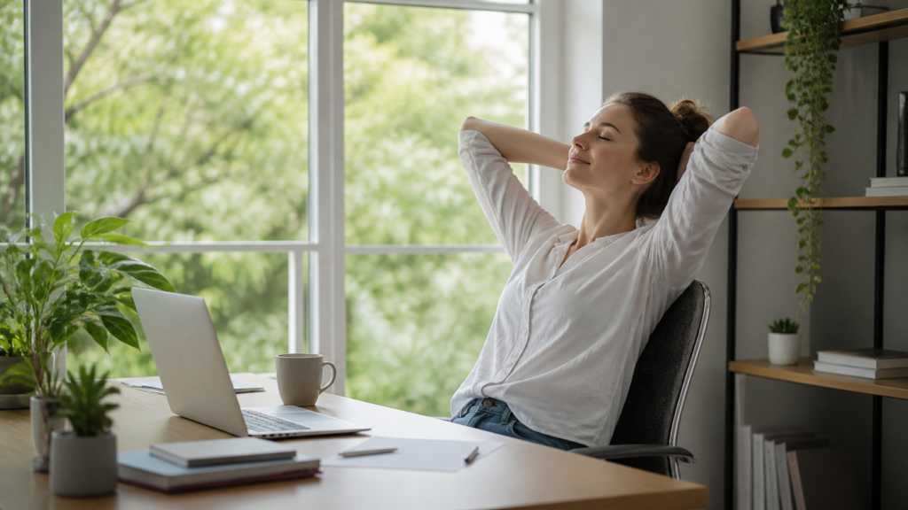 recuperação e reorganização após burnout