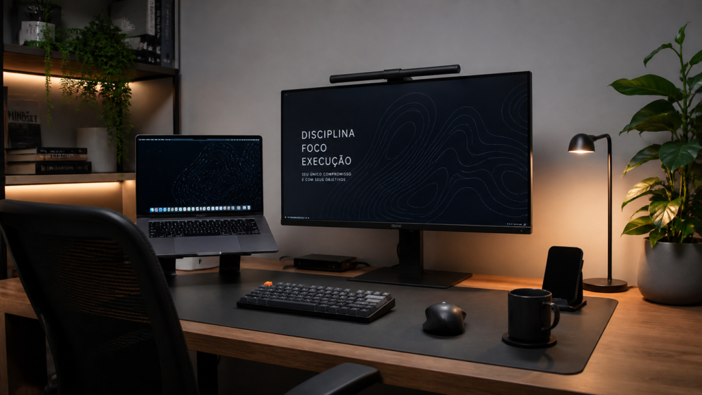 setup profissional para produtividade e inteligência artificial
