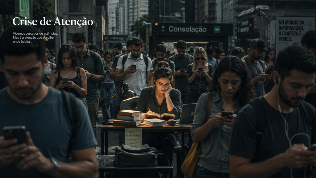 crise de atenção causada por excesso de telas
