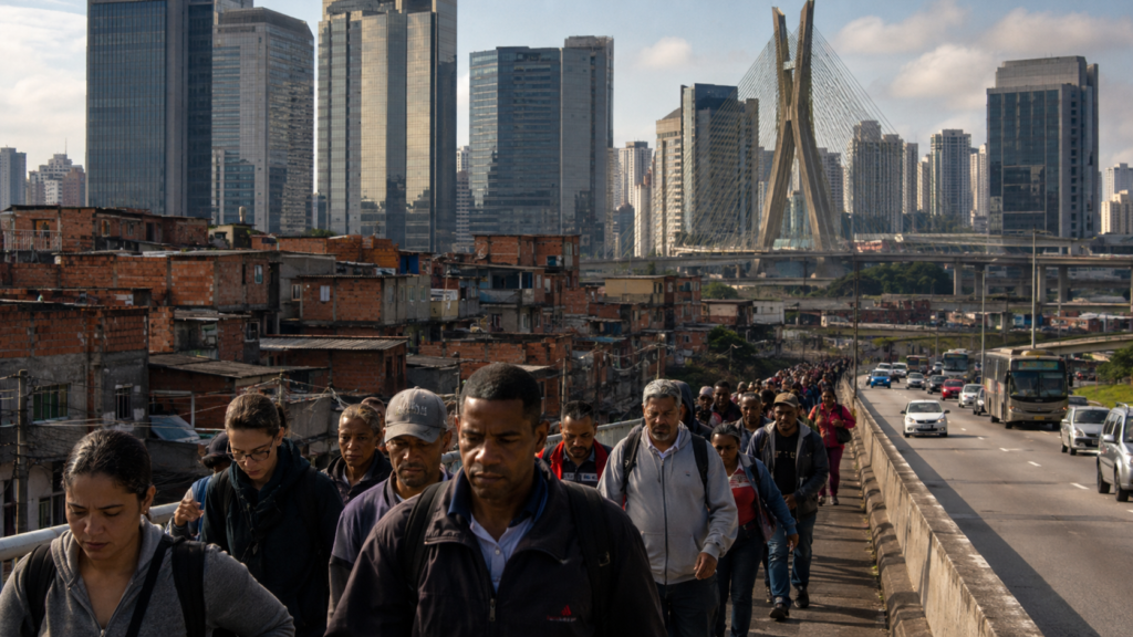 Brasil pode crescer economicamente e continuar extremamente desigual